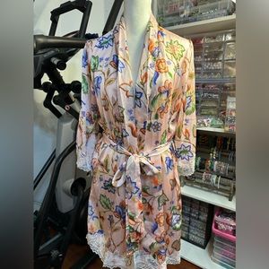 BNWOT- POL Robe floral print M/L